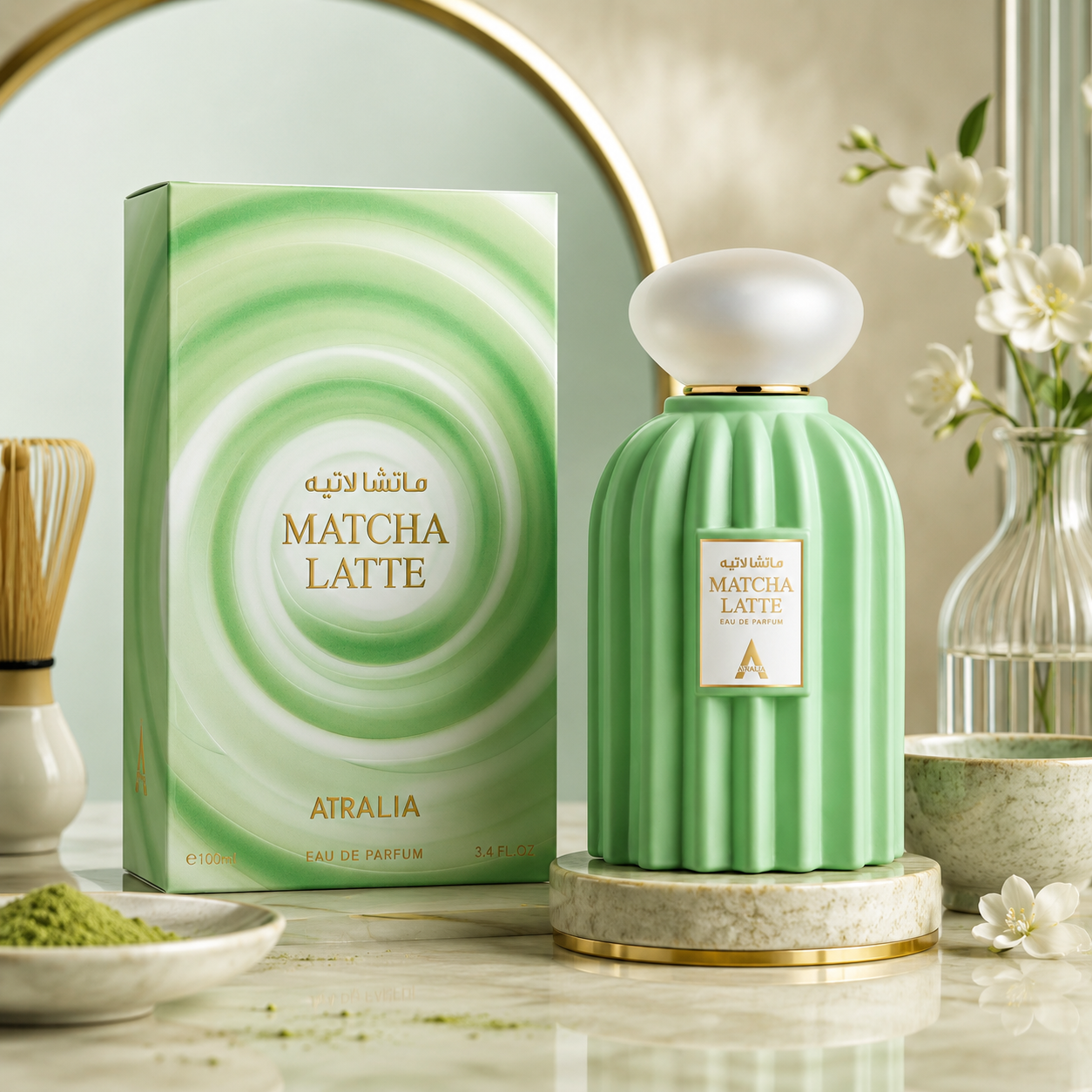 Atralia Matcha Latte Eau De Parfum Spray 