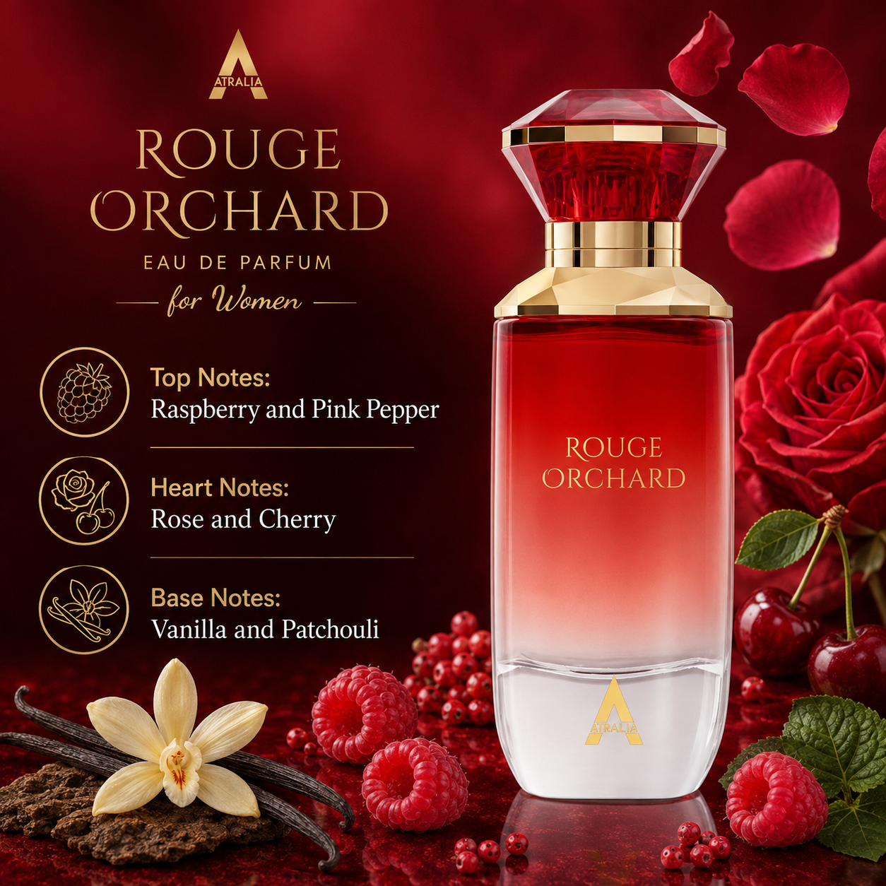 Atralia Rouge Orchard Eau de Parfum Notes
