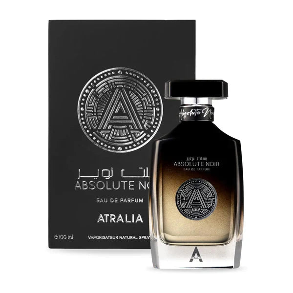 Atralia Absolute Noir Eau de Parfum Spray for Men 3.4 Ounce