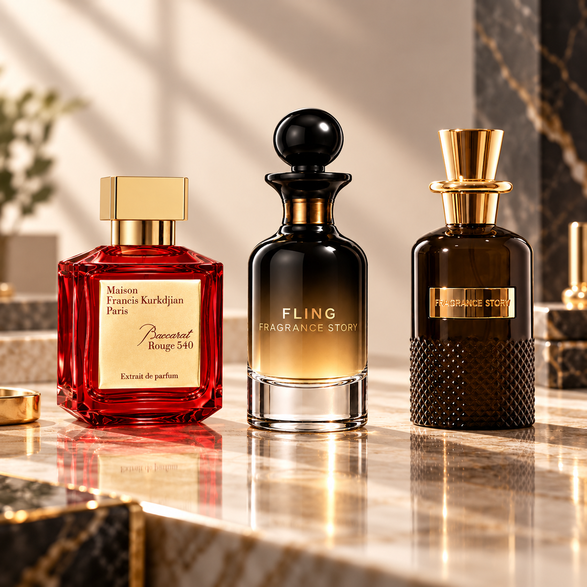 Baccarat Rouge Red & Fragrance Story Fling Bundle for Men, image 5