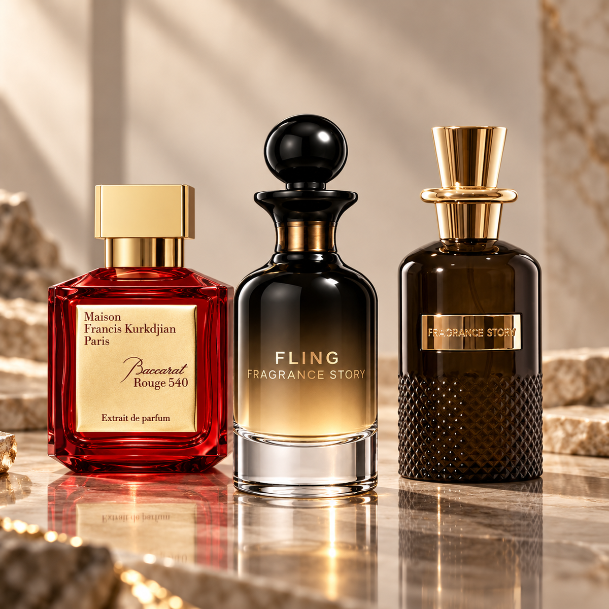 Baccarat Rouge Red & Fragrance Story Fling Bundle for Men, image 6