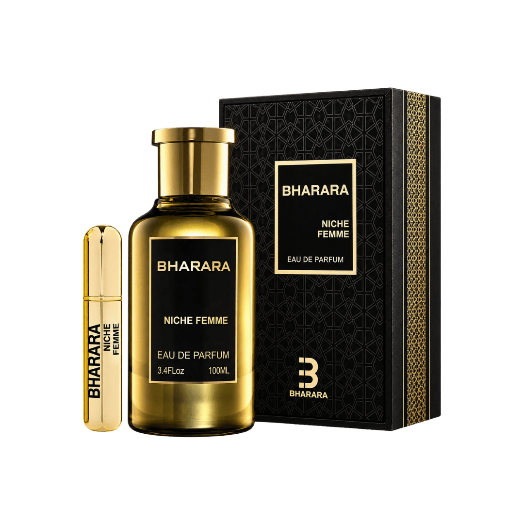 Bharara Niche Femme Eau de Parfum for Women, 3.4 Ounce