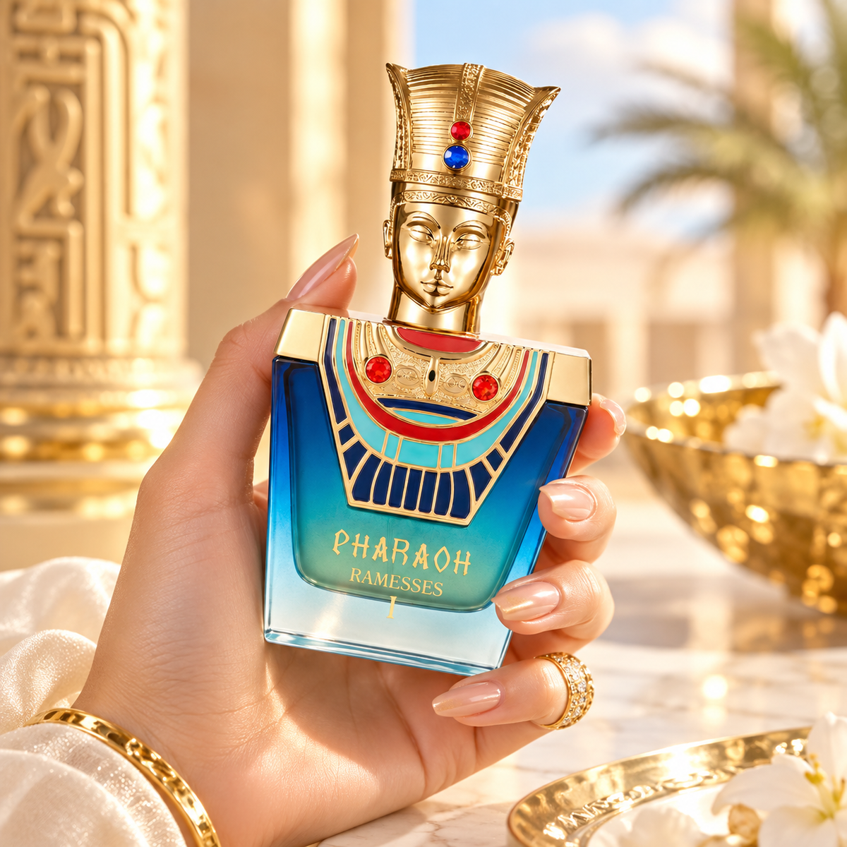 Bharara Pharaoh Ramesses I Eau de Parfum for Men 3.4 Ounce