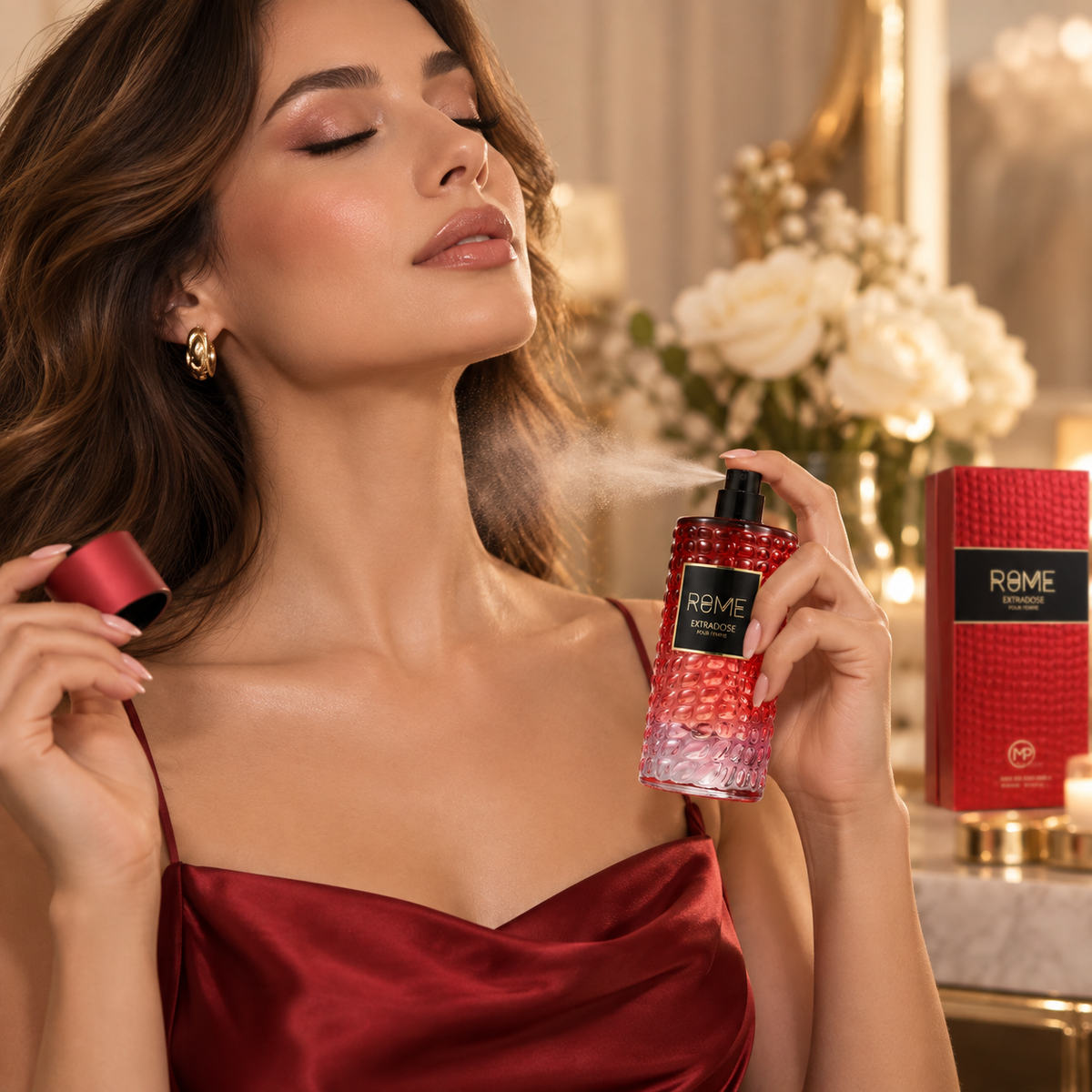 Bharara Rome Extradose Pour Femme Eau de Parfum for Women, 3.4 Ounce