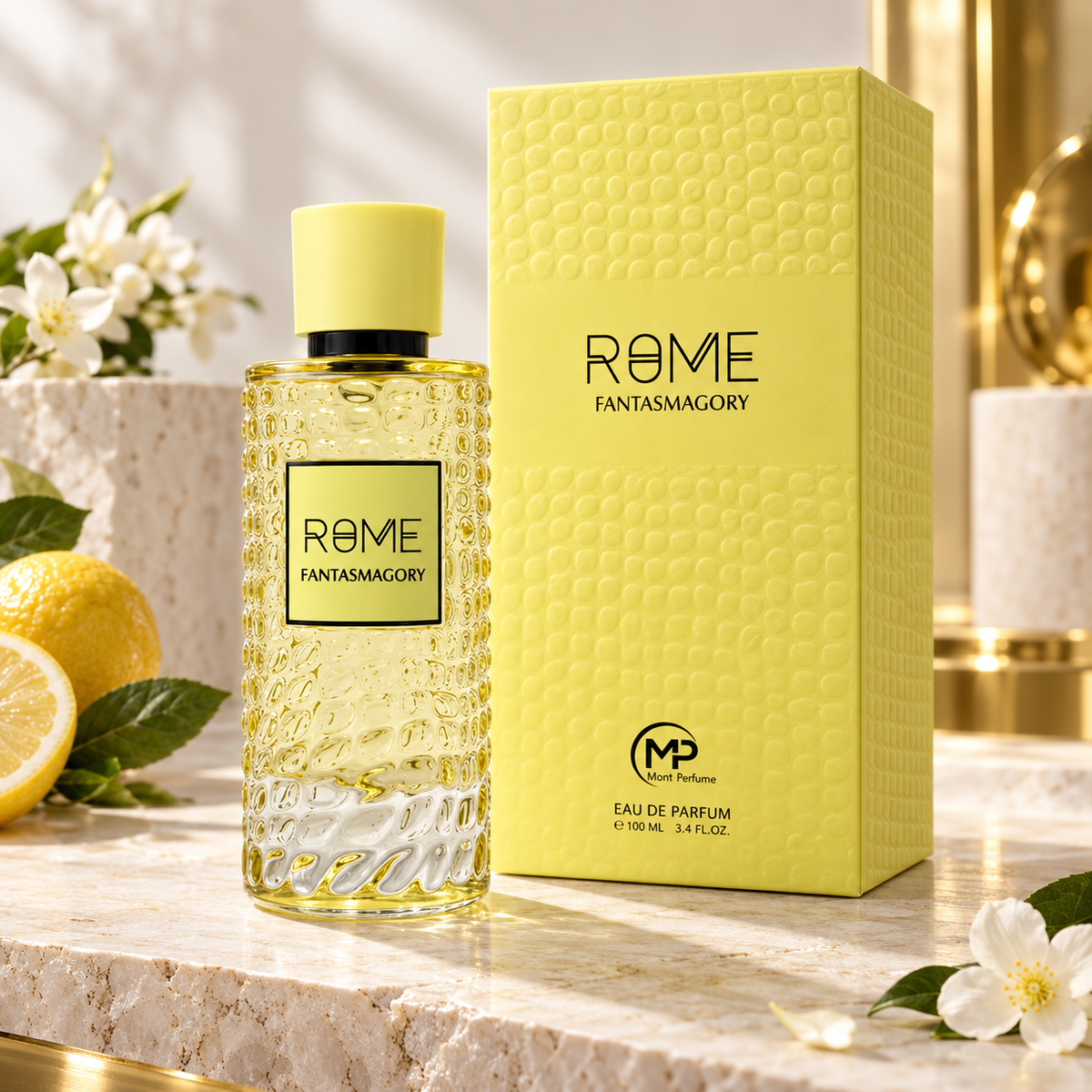 Bharara Rome Fantasmagory Eau de Parfum for Unisex, 3.4 Ounce