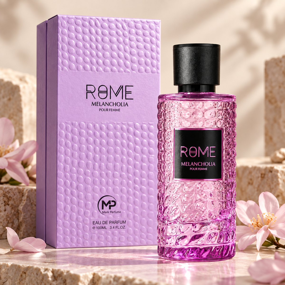 Bharara Rome Melancholia Pour Femme Eau de Parfum for Women, 3.4 Ounce