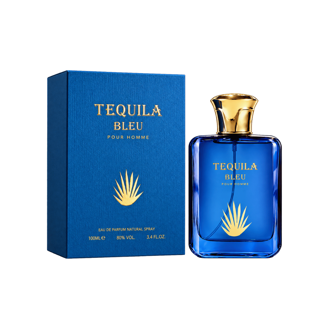 Bharara Tequila Bleu Pour Homme Eau de Parfum for Men 3.3 Ounce