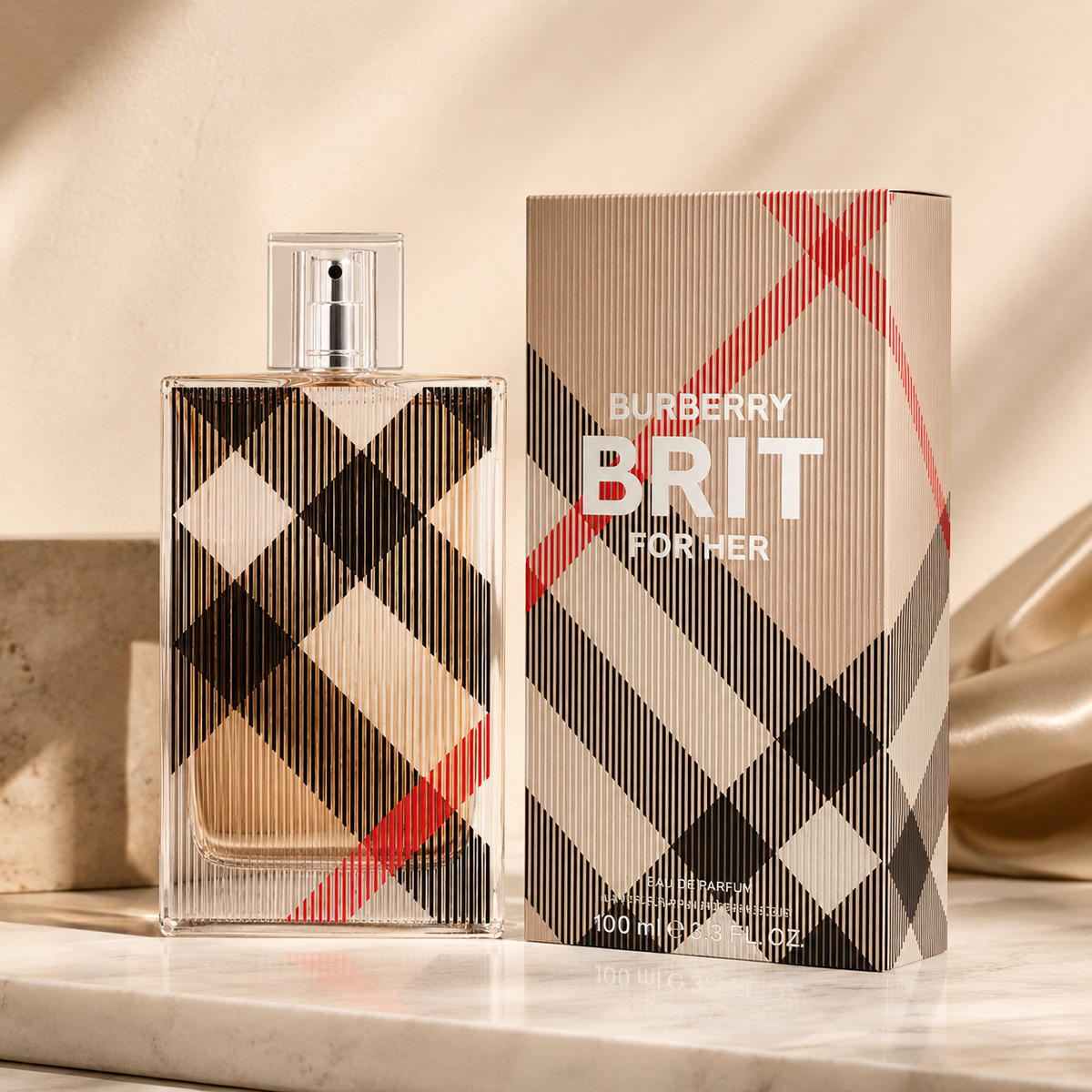 Burberry Brit Eau de Parfum for Women 3.4 Ounce