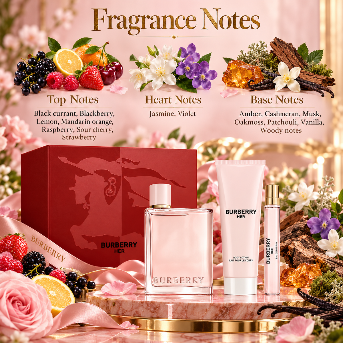 Burberry Her 3-Piece Gift Set for Women