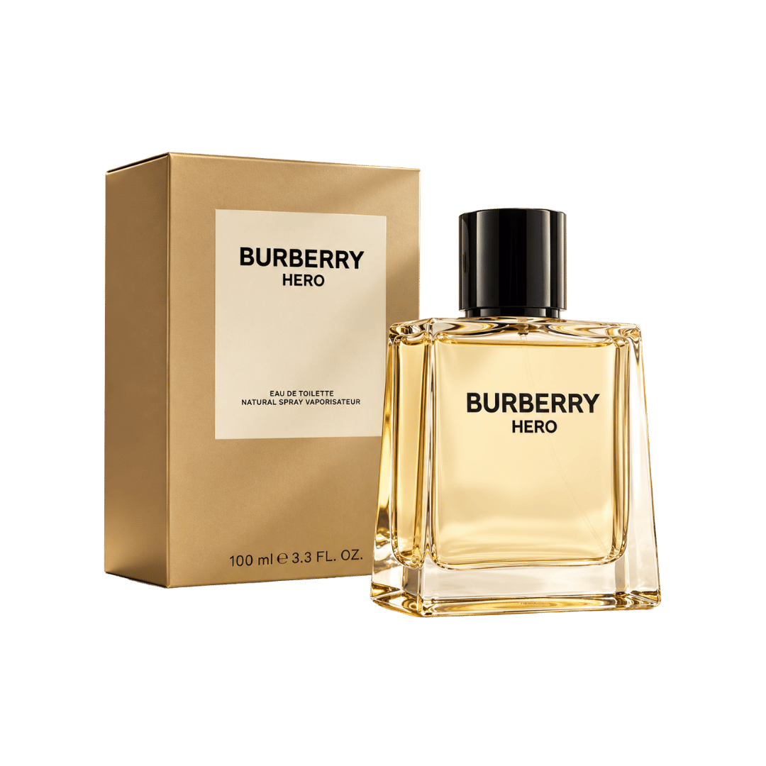 Burberry Hero Eau de Toilette for Men 3.4 Ounce