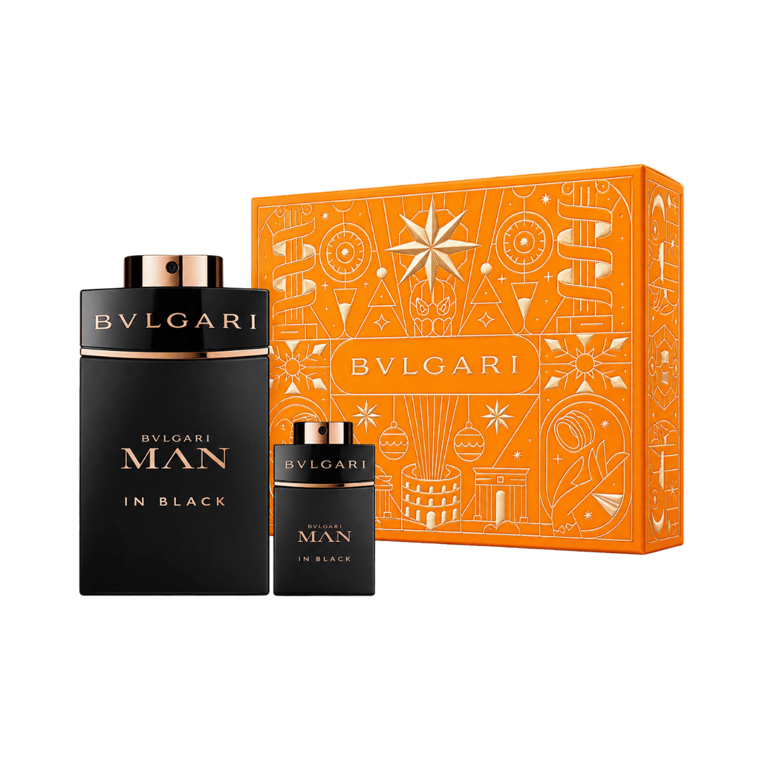 Bvlgari Man in Black 2-Piece Gift Set for Men