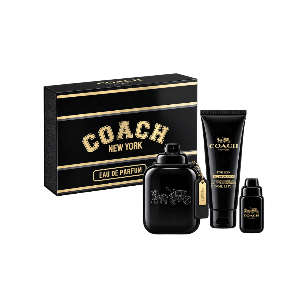 Coach Black 2-Piece Gift Set for Men