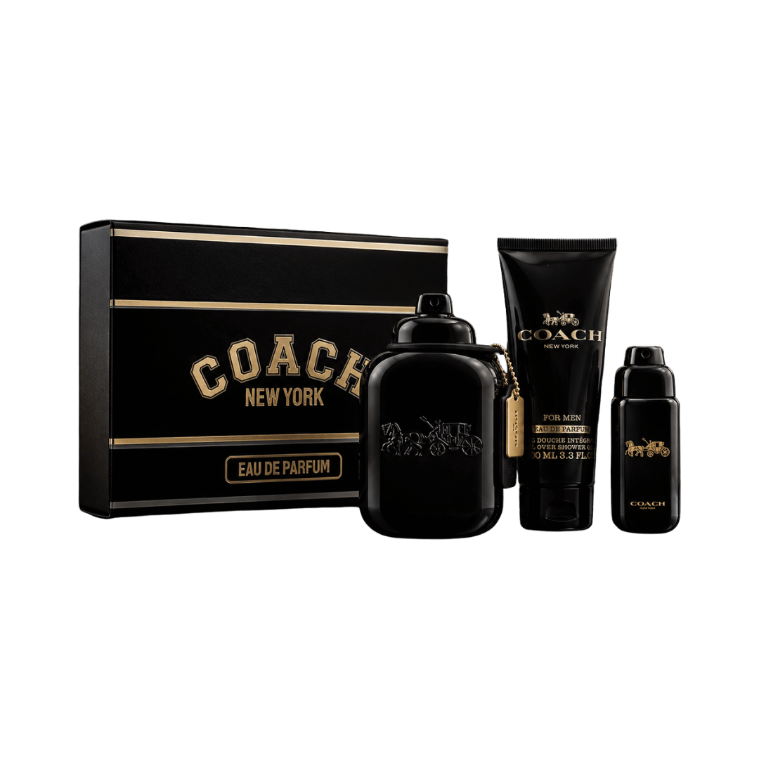 Coach Black 2-Piece Gift Set for Men