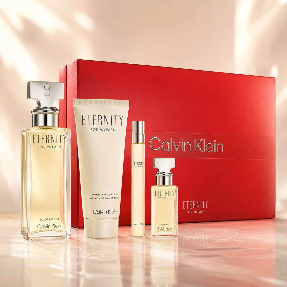 Calvin Klein Eternity 4-Piece Gift Set for Women