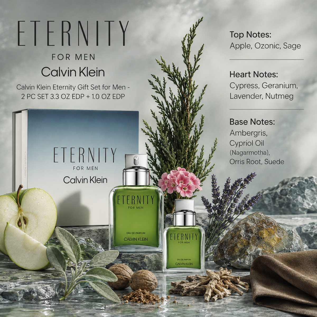 Calvin Klein Eternity 2-Piece Gift Set for Men