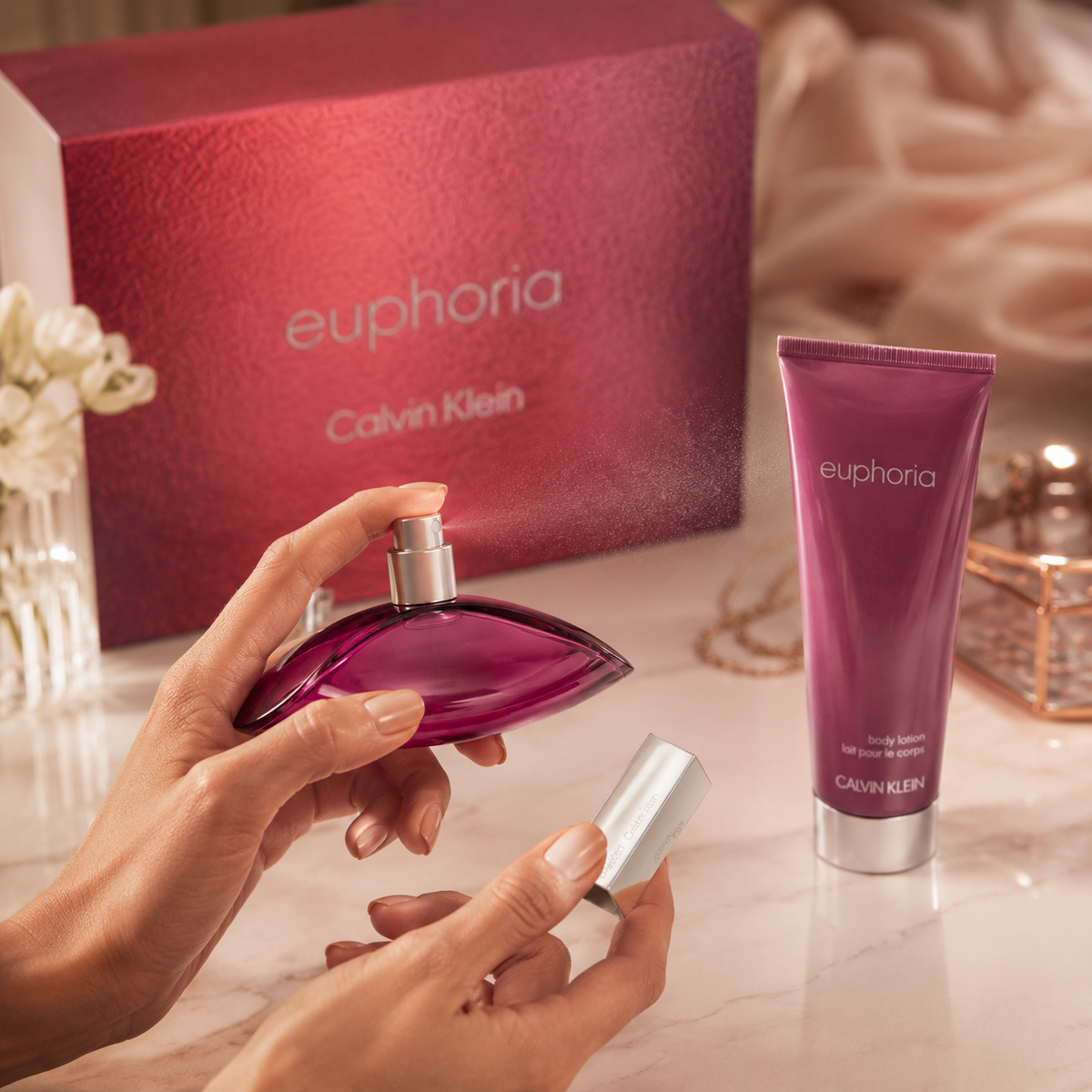 Calvin Klein Euphoria 2-Piece Gift Set for Women