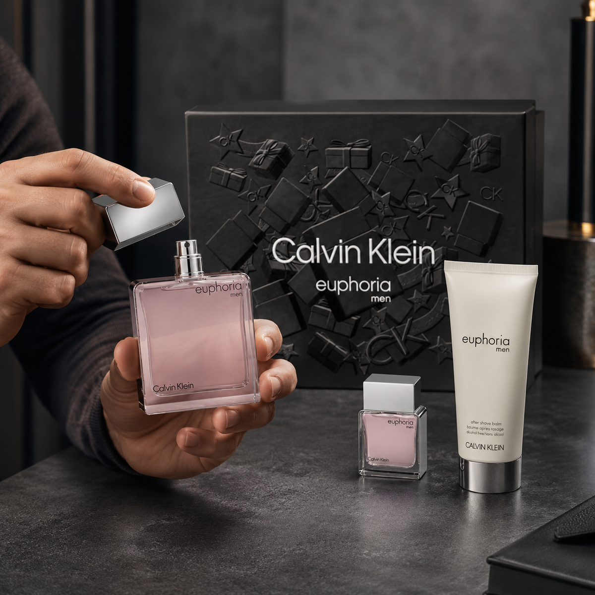 Calvin Klein Euphoria 3-Piece Gift Set for Men