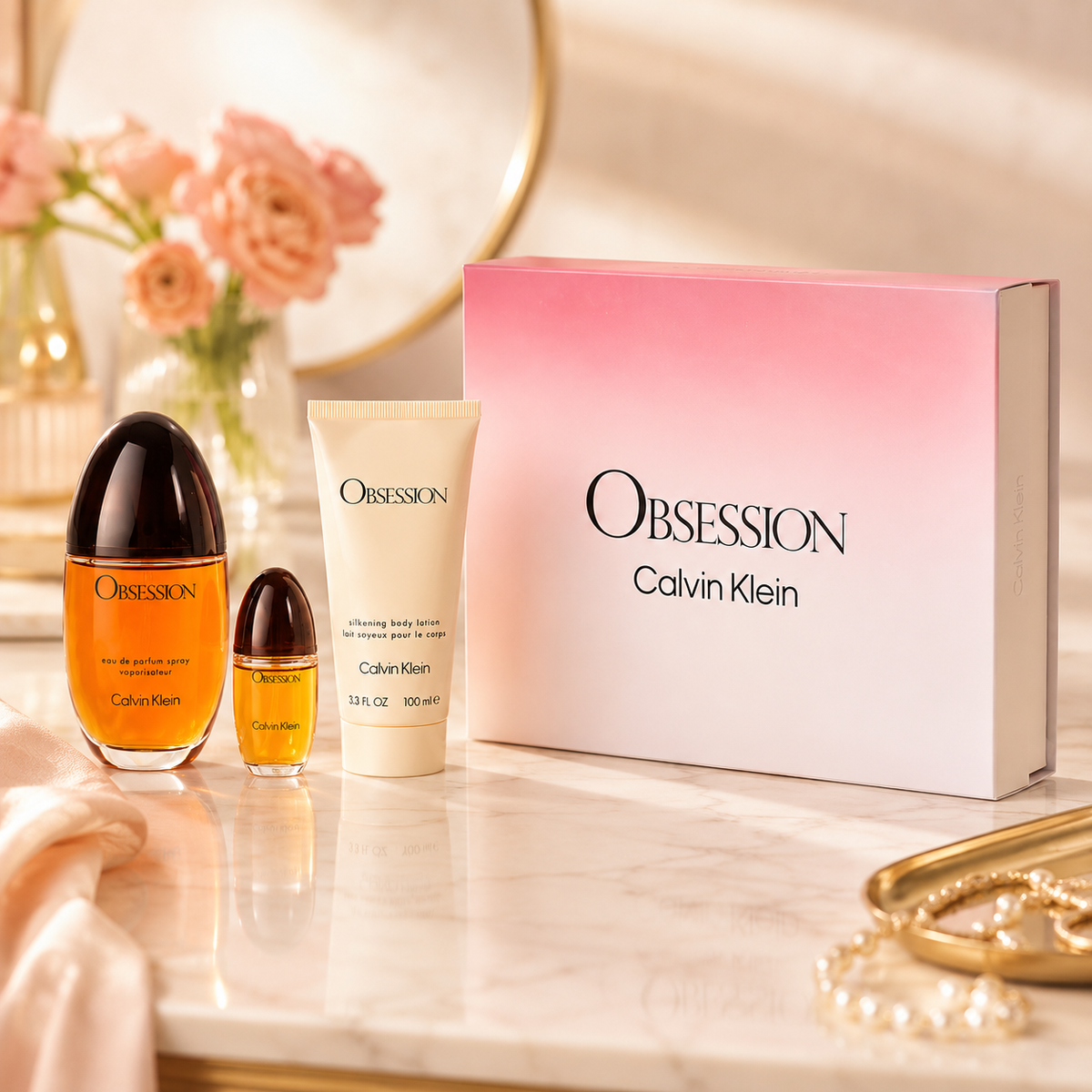 Calvin Klein Obsession 3-Piece Gift Set for Women