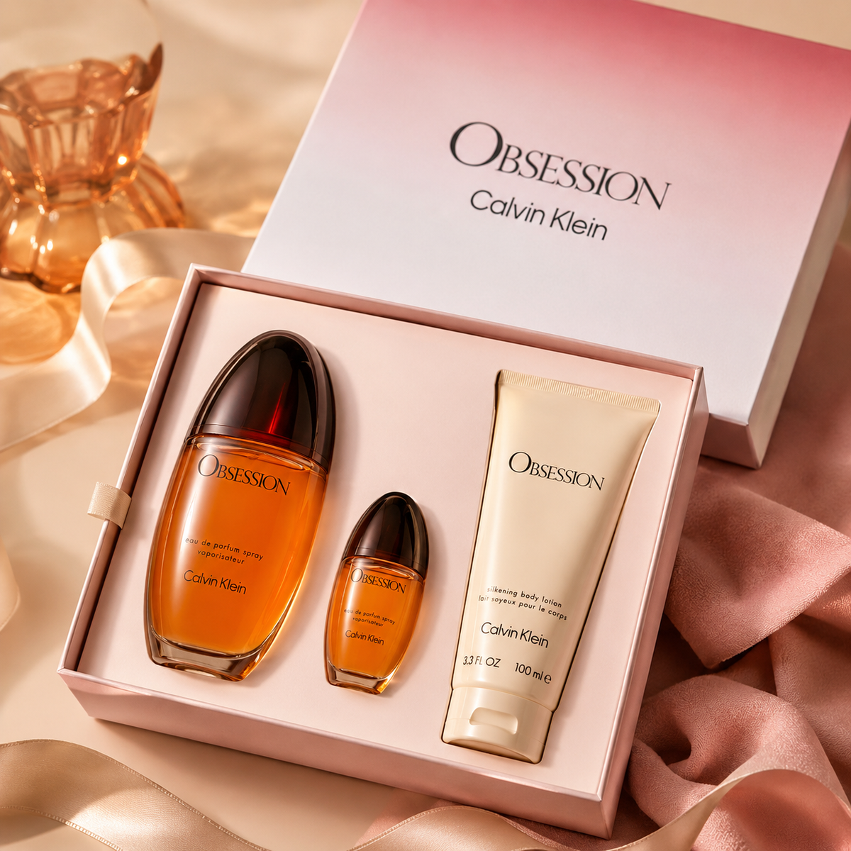 Calvin Klein Obsession 3-Piece Gift Set for Women