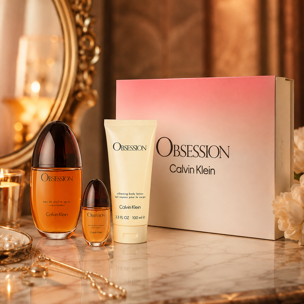 Calvin Klein Obsession 3-Piece Gift Set for Women