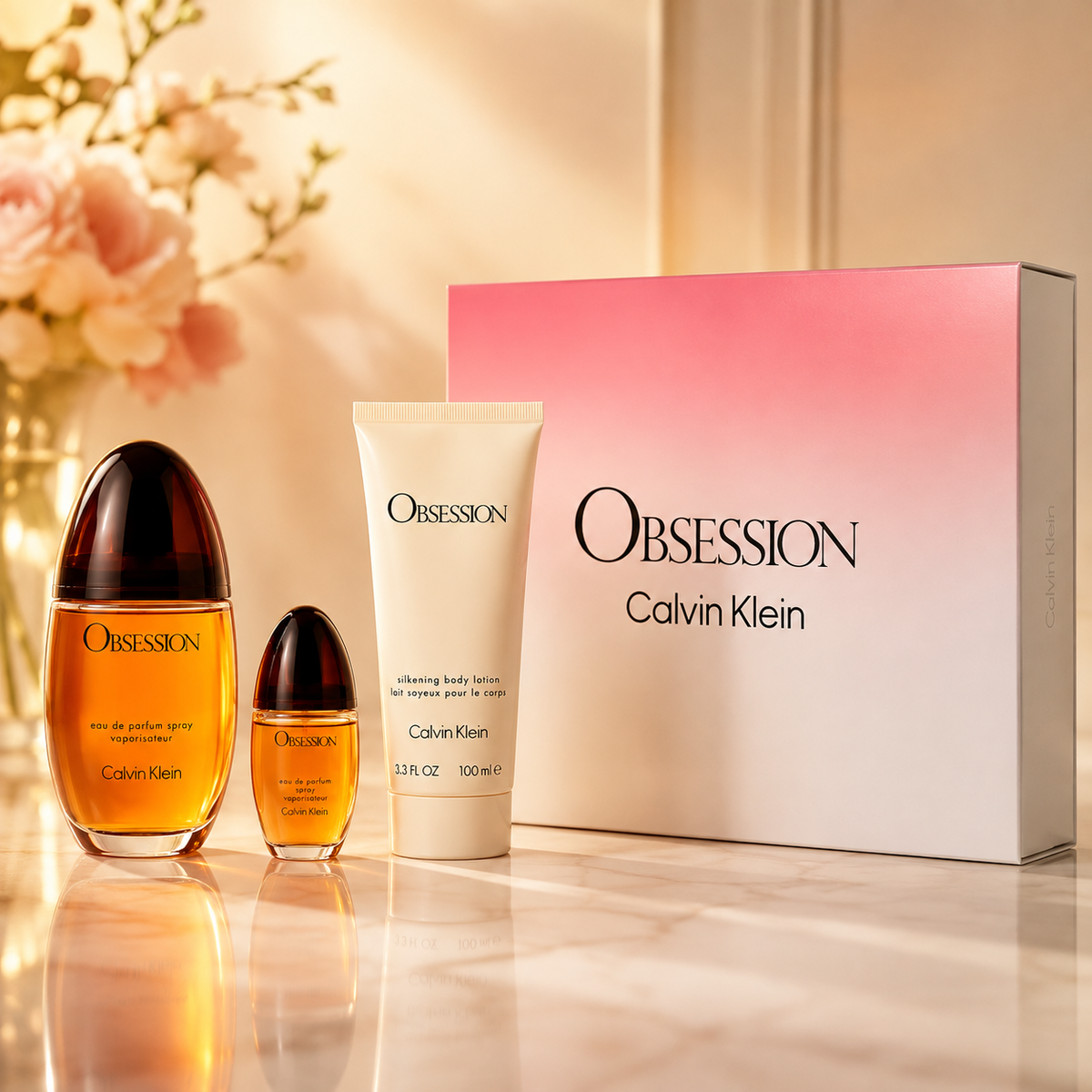 Calvin Klein Obsession 3-Piece Gift Set for Women