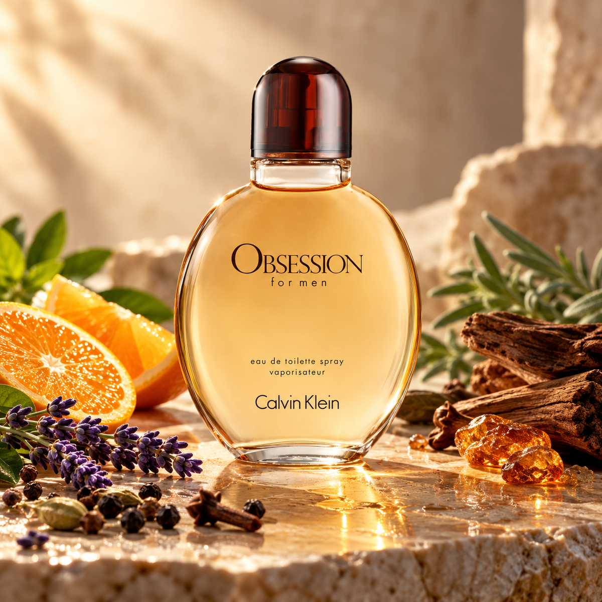 Calvin Klein Obsession Eau de Toilette for Men 4.2 Ounce