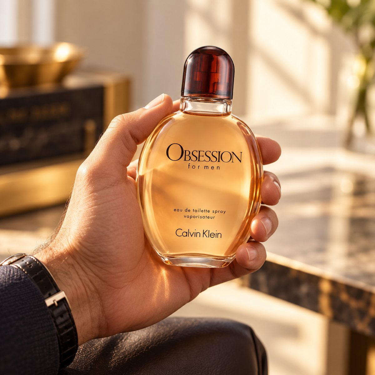 Calvin Klein Obsession Eau de Toilette for Men 4.2 Ounce