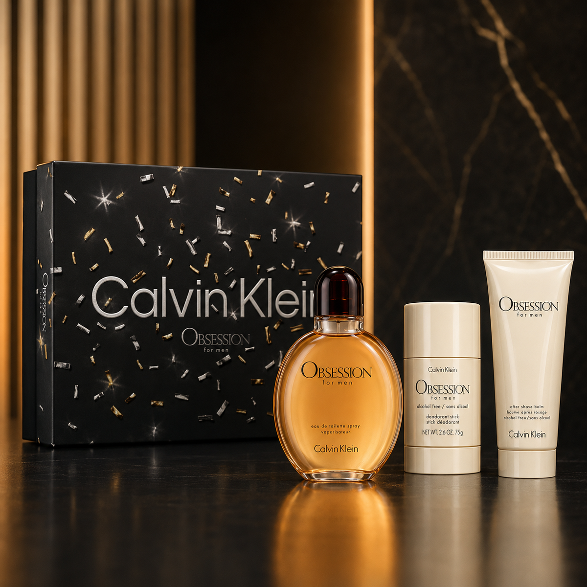 Calvin Klein Obsession 3-Piece Gift Set for Men