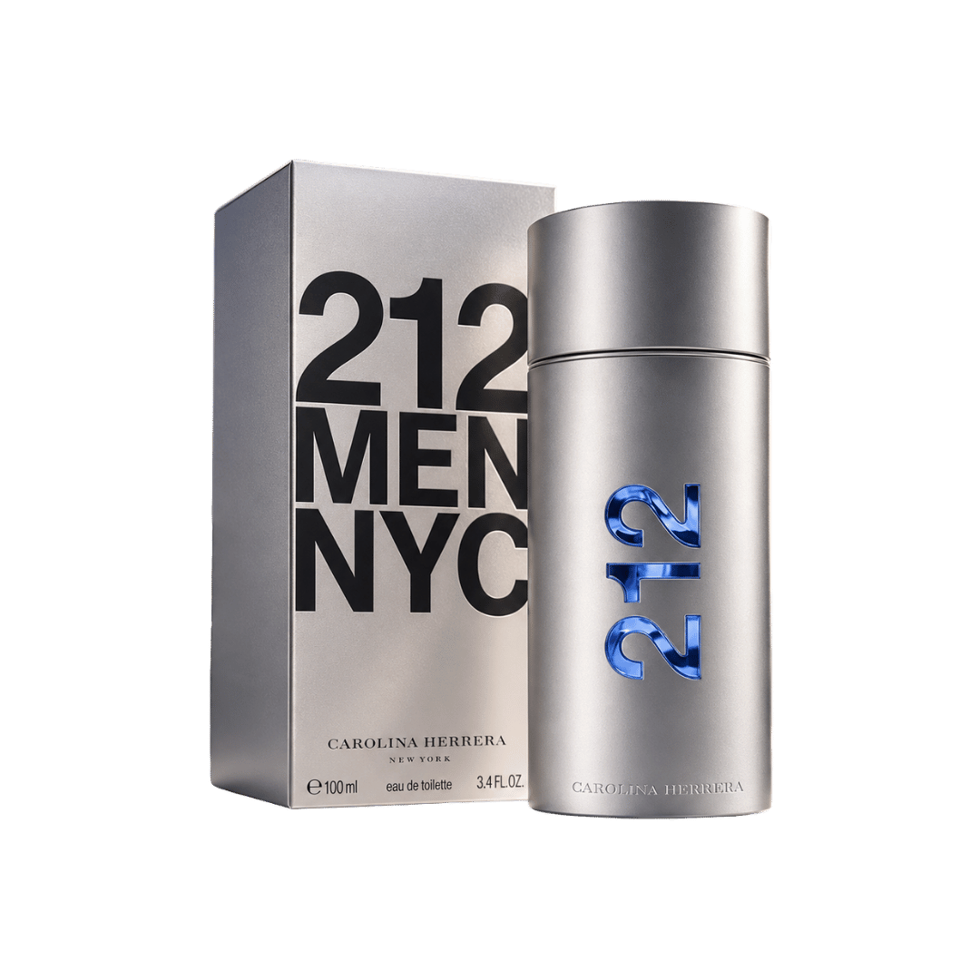 Carolina Herrera 212 NYC Men Eau de Toilette for Men 3.4 Ounce