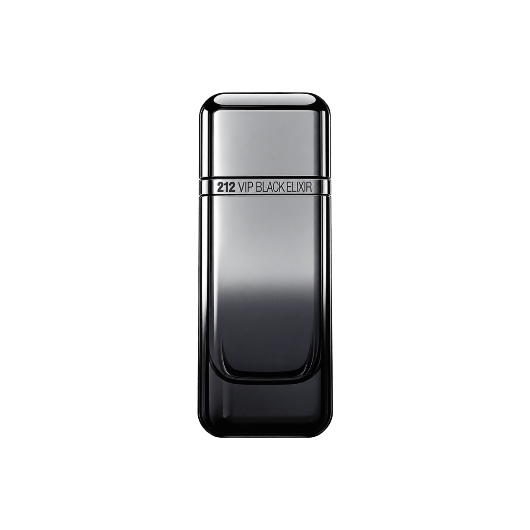 Carolina Herrera 212 VIP Black Elixir Eau de Parfum for Men 3.4 Ounce