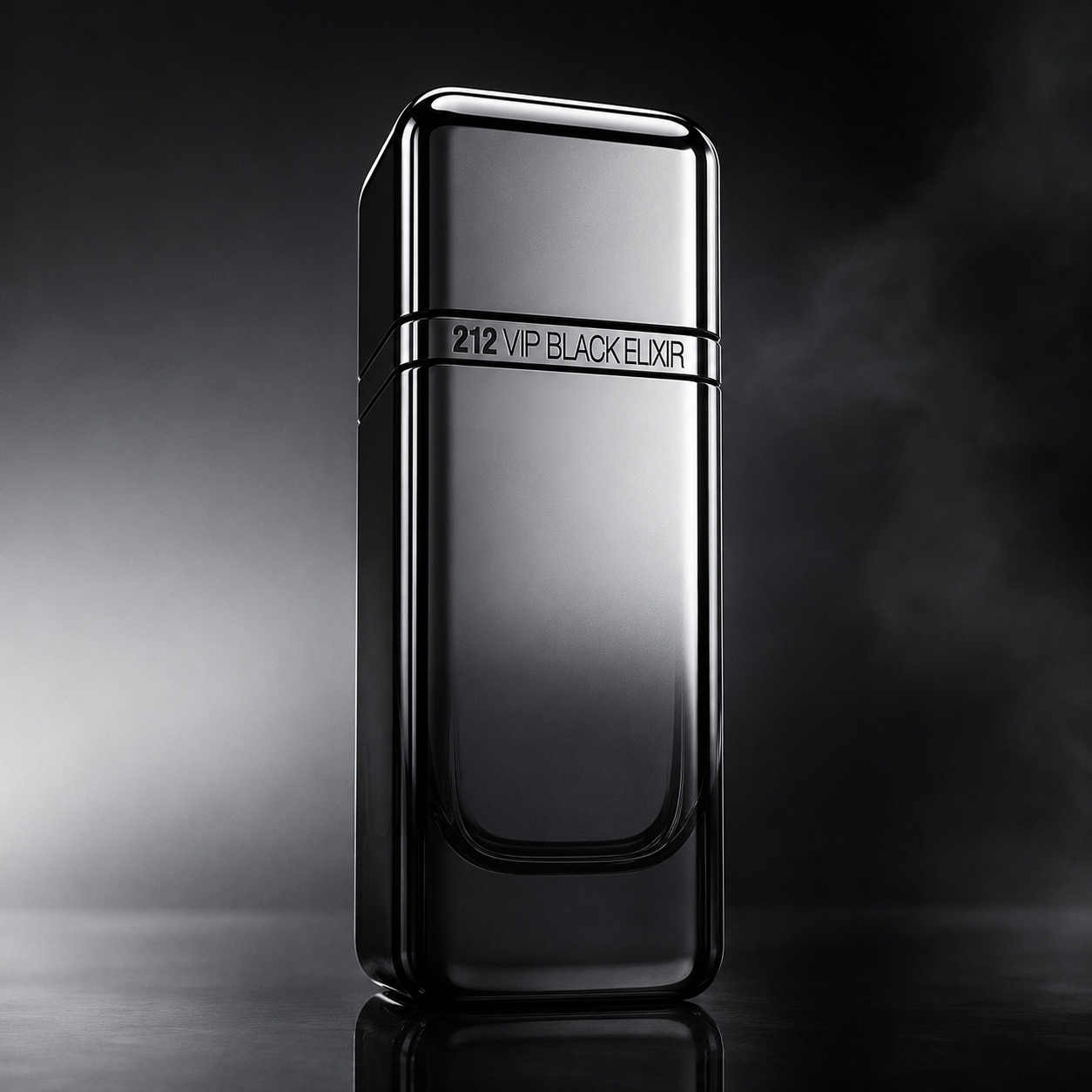 Carolina Herrera 212 VIP Black Elixir Eau de Parfum for Men 3.4 Ounce