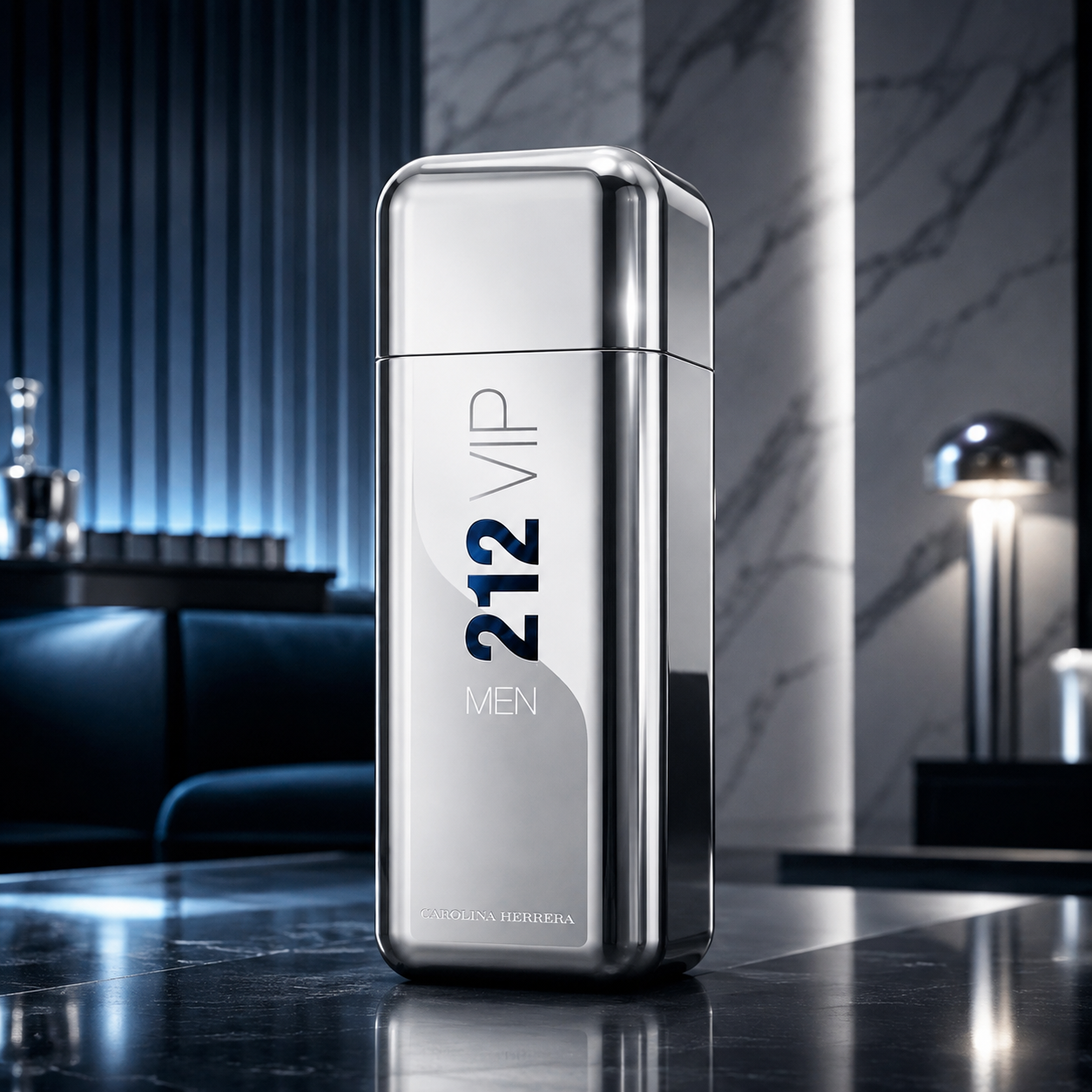 Carolina Herrera 212 Vip Eau de Toilette for Men, 3.4 Ounce