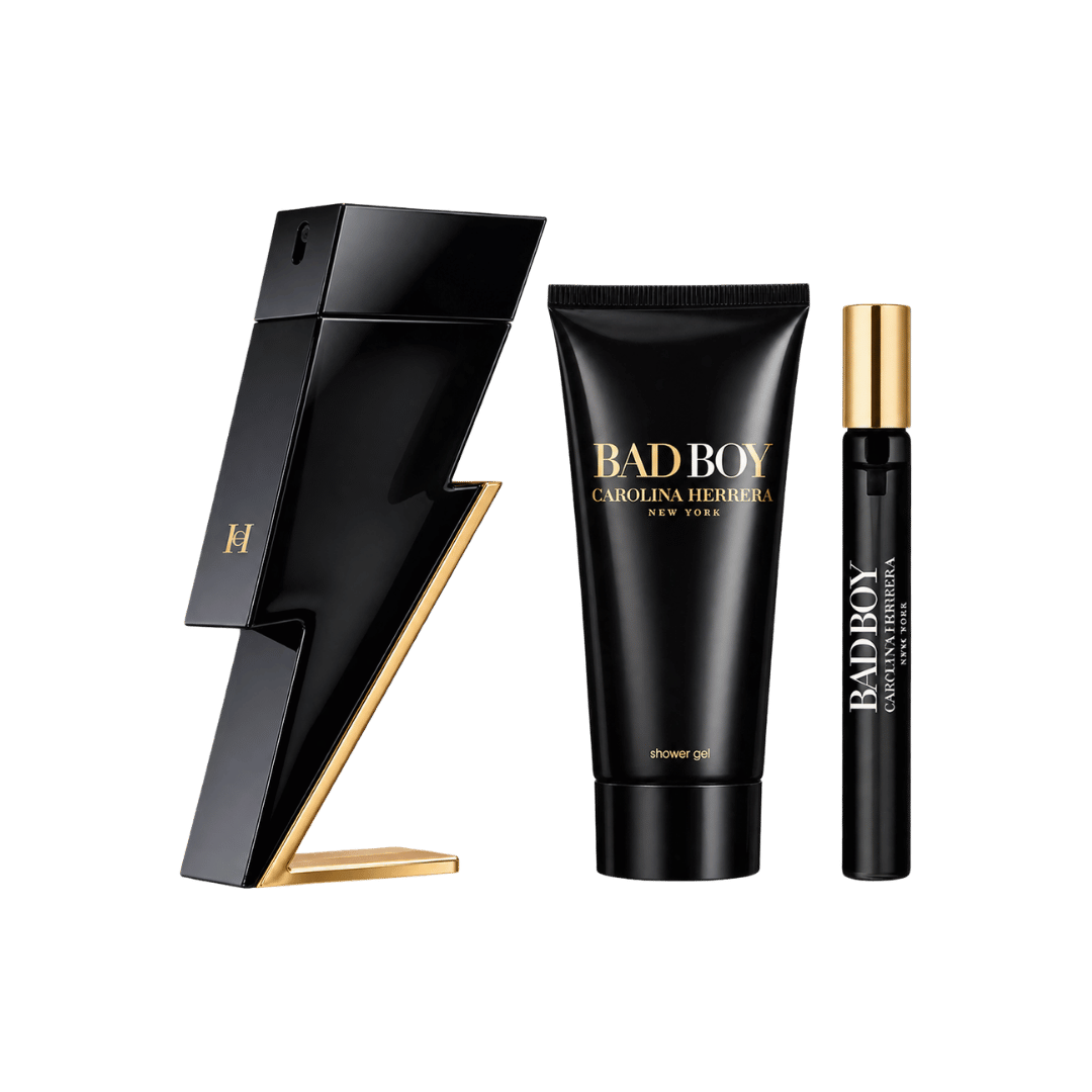 Carolina Herrera Bad Boy 3-Piece Gift Set for Men