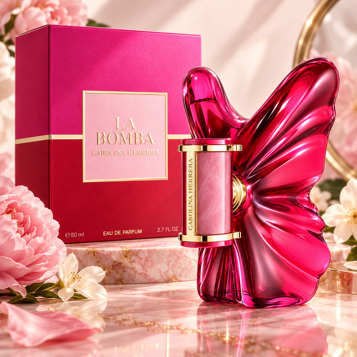 Carolina Herrera La Bomba Eau de Parfum for Women 2.7 Ounce