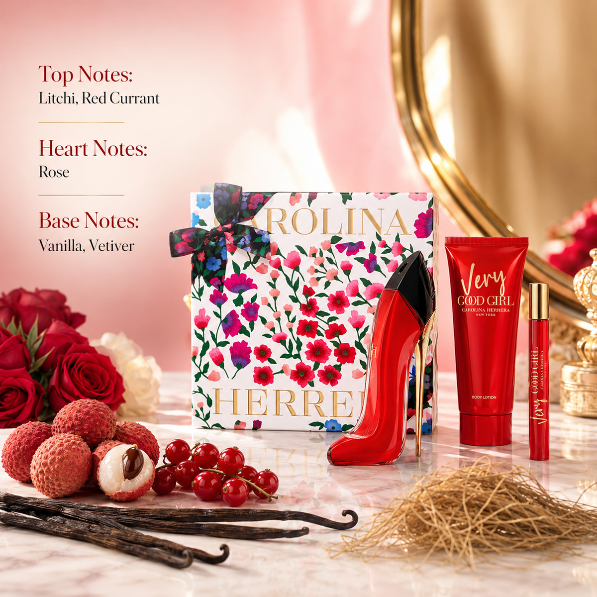 Carolina Herrera Very Good Girl 3-Piece Gift Set for Women
