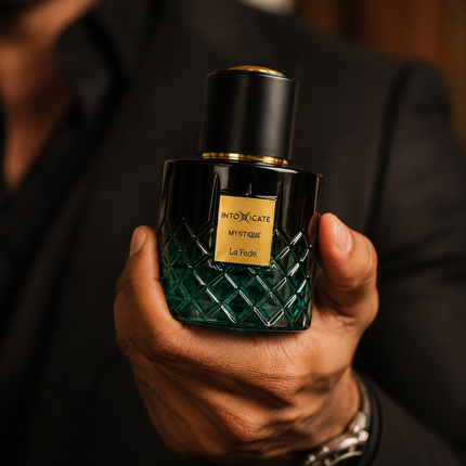 Khadlaj La Fede Intoxicate Mystique Extrait de Parfum for Men 3.4 Ounce