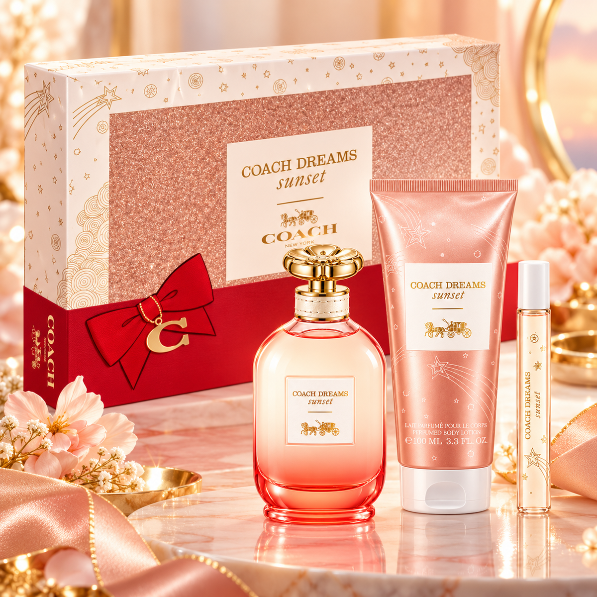 Coach Dreams Sunset 3-Piece Gift Set for Women