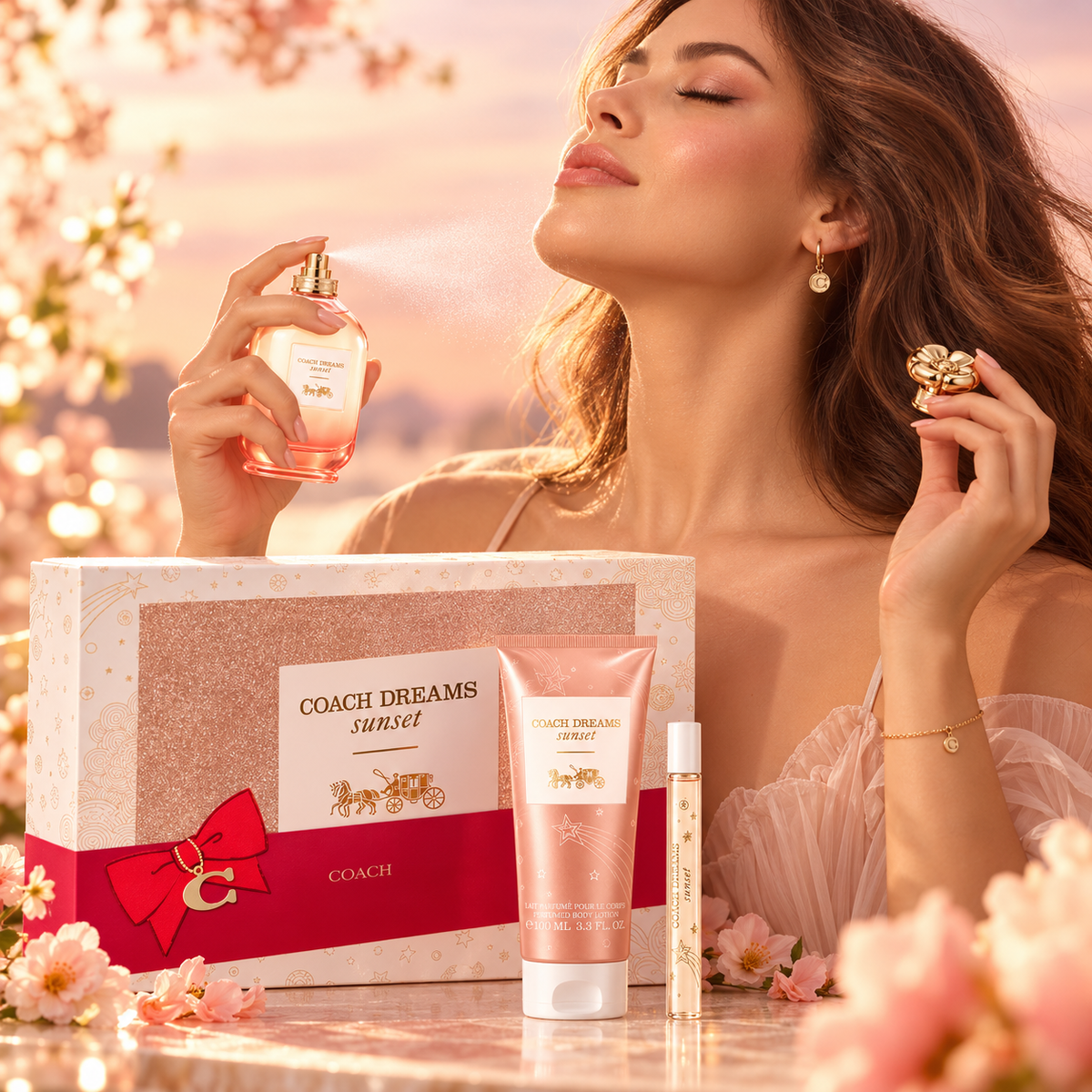 Coach Dreams Sunset 3-Piece Gift Set for Women
