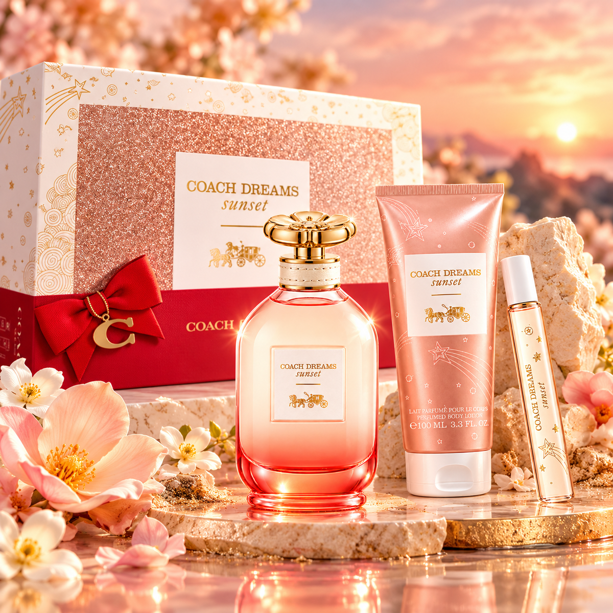 Coach Dreams Sunset 3-Piece Gift Set for Women