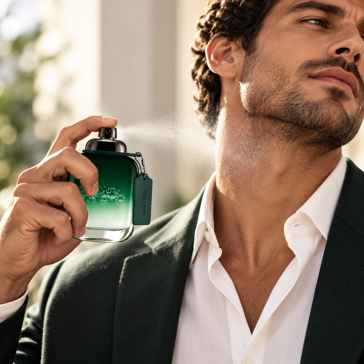 Coach Green Eau de Toilette for Men 3.4 Ounce