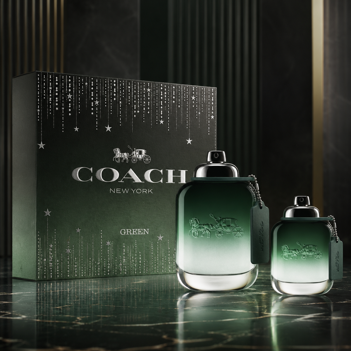 Coach Green 2-Piece Gift Set for Men
