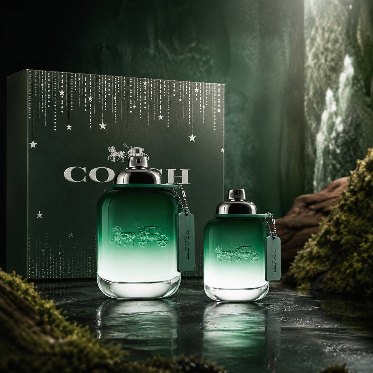 Coach Green 2-Piece Gift Set for Men