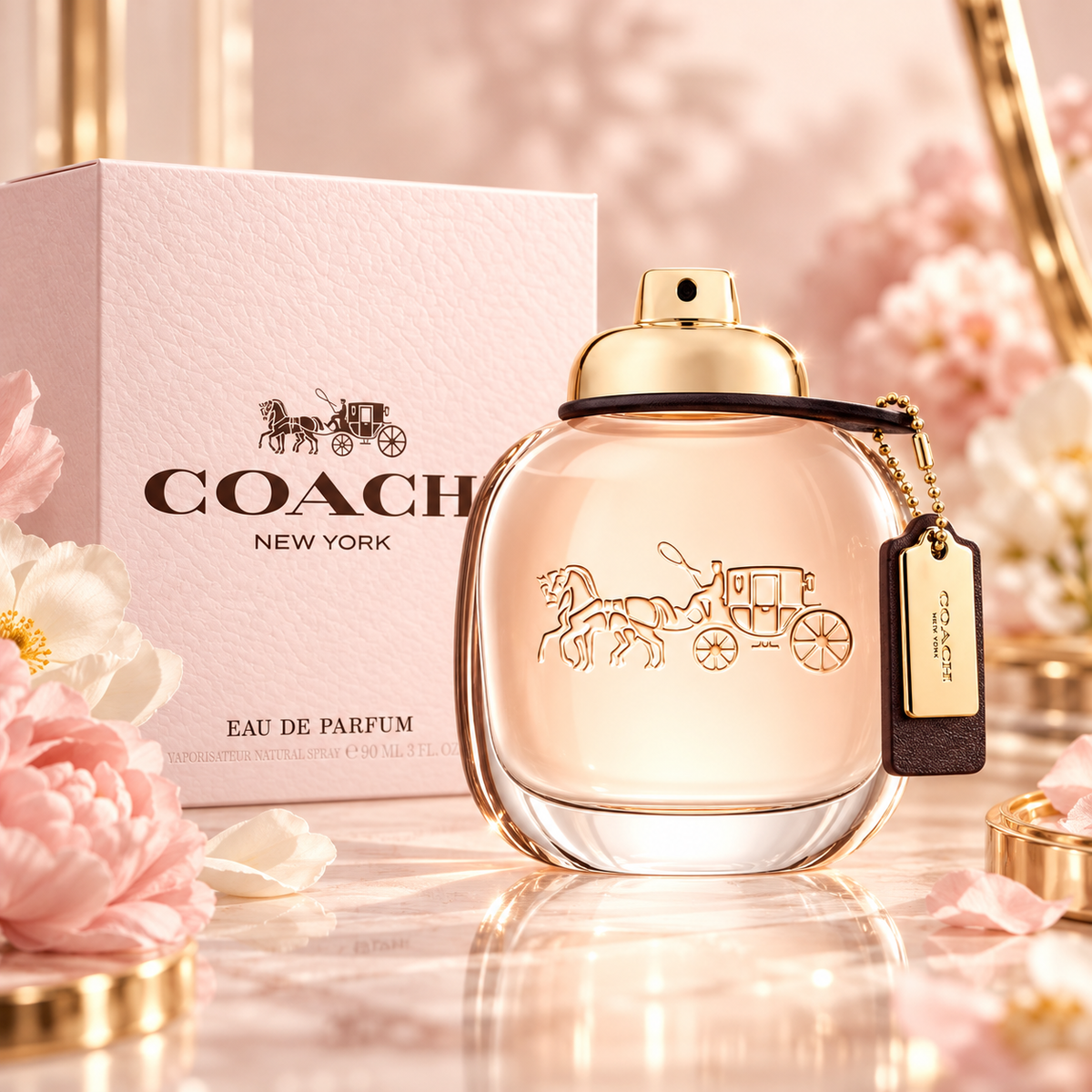 Coach New York Eau de Parfum for Women 3.0 Ounce