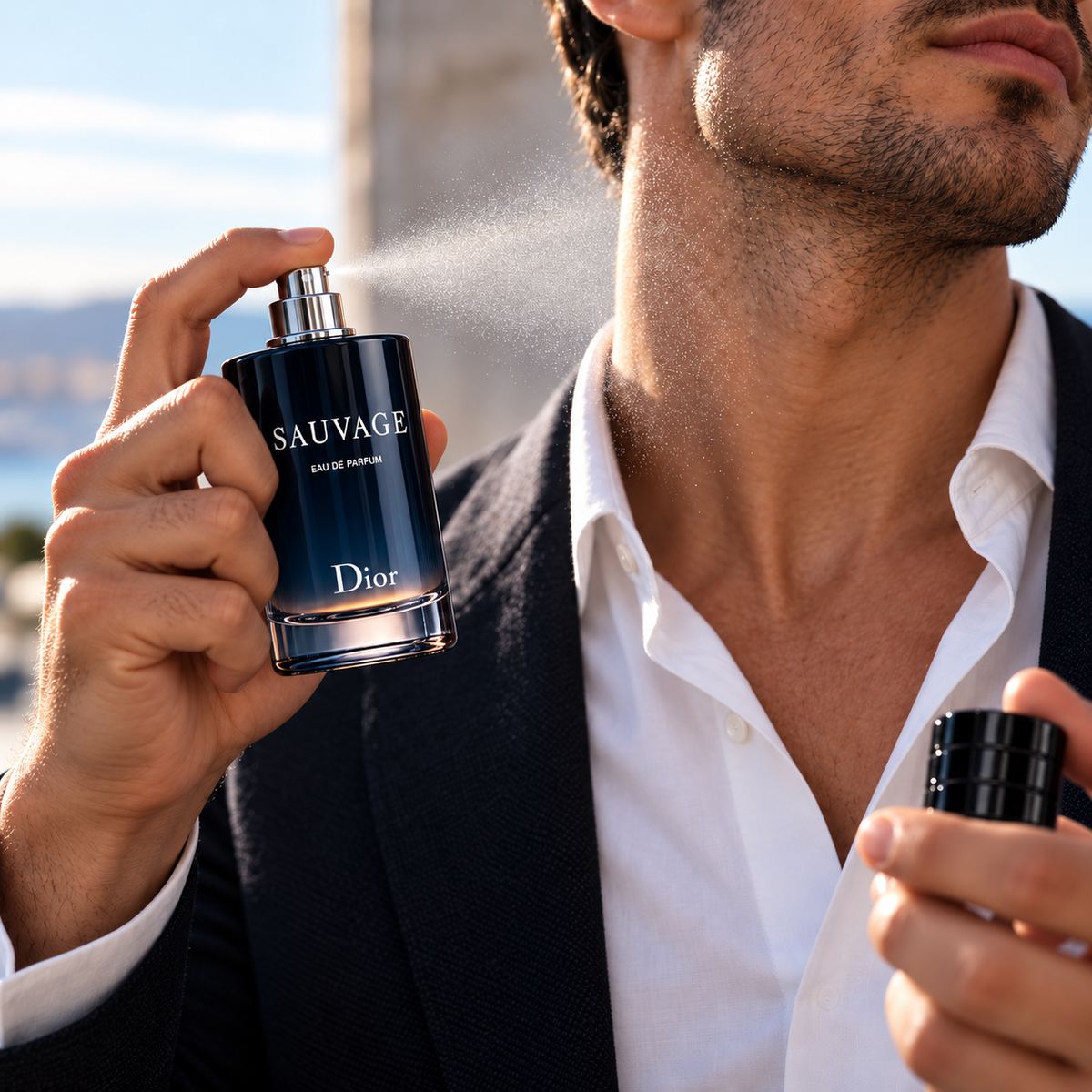 Dior Sauvage Eau de Parfum for Men 2.0 Ounce