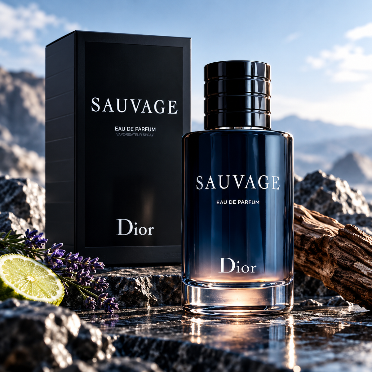 Dior Sauvage Eau de Parfum for Men 3.4 Ounce