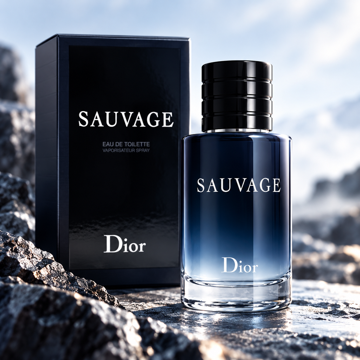 Dior Sauvage Eau de Toilette for Men 3.4 Ounce