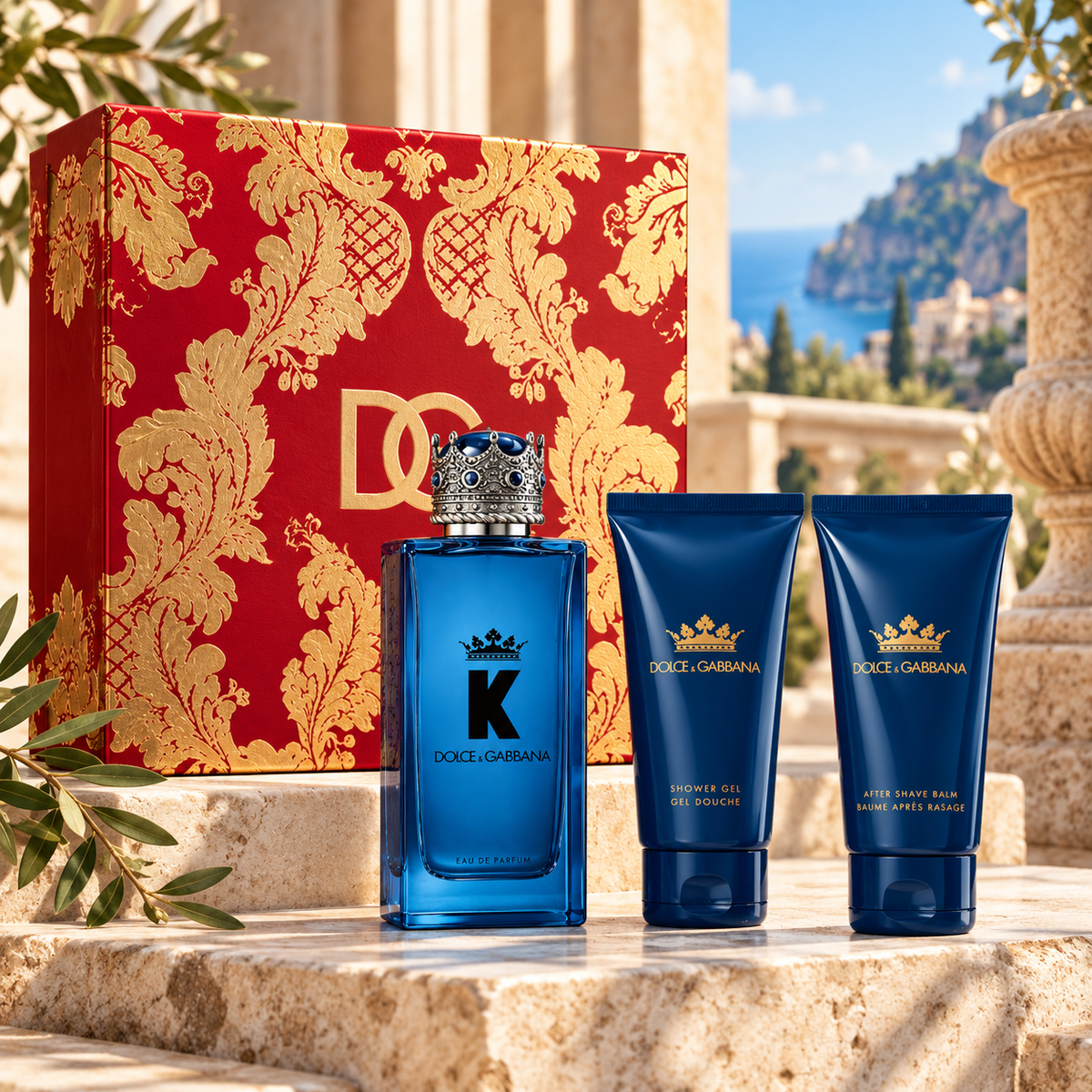 Dolce & Gabbana K Eau de Parfum 3-Piece Gift Set for Men