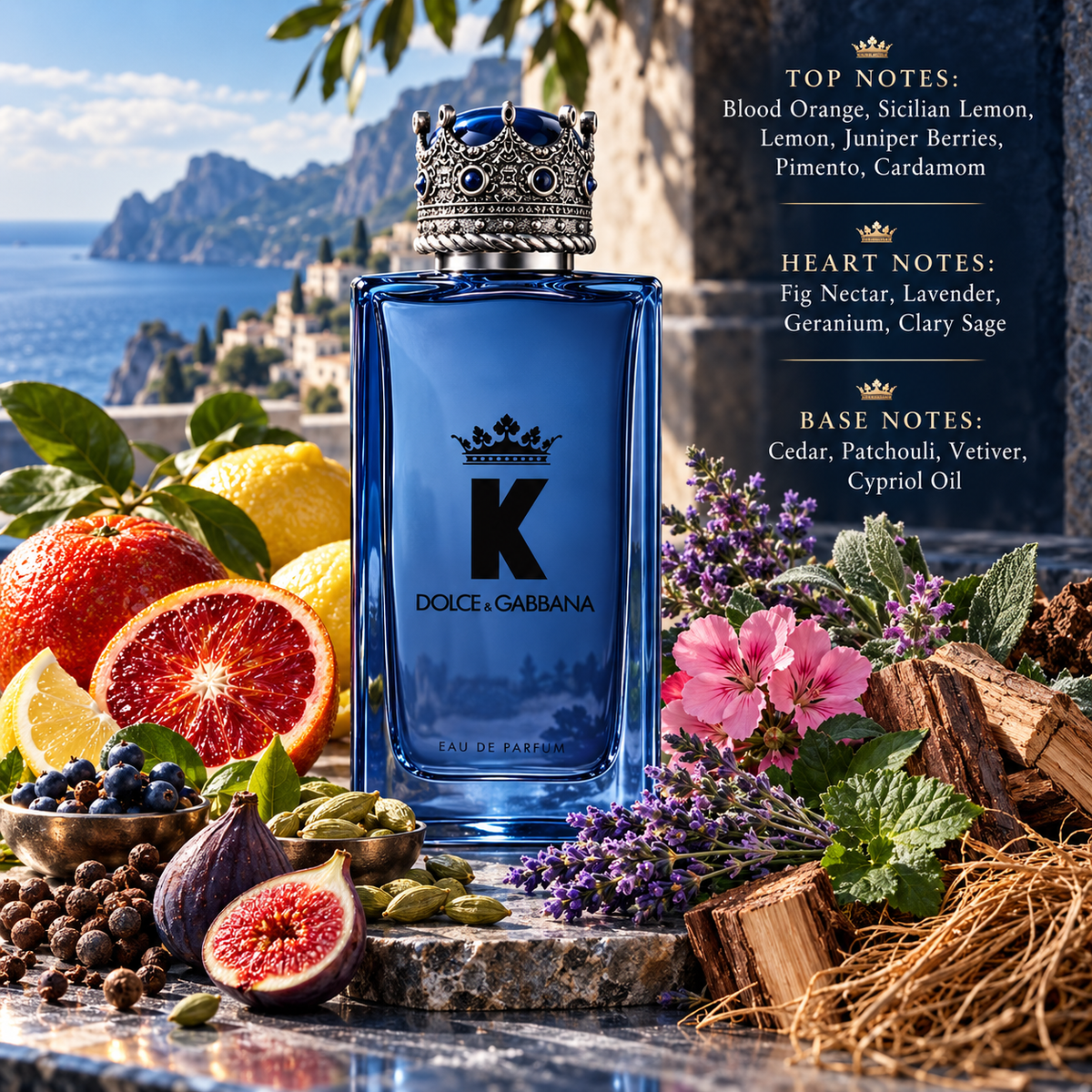 Dolce & Gabbana K Eau de Parfum for Men 3.4 Ounce