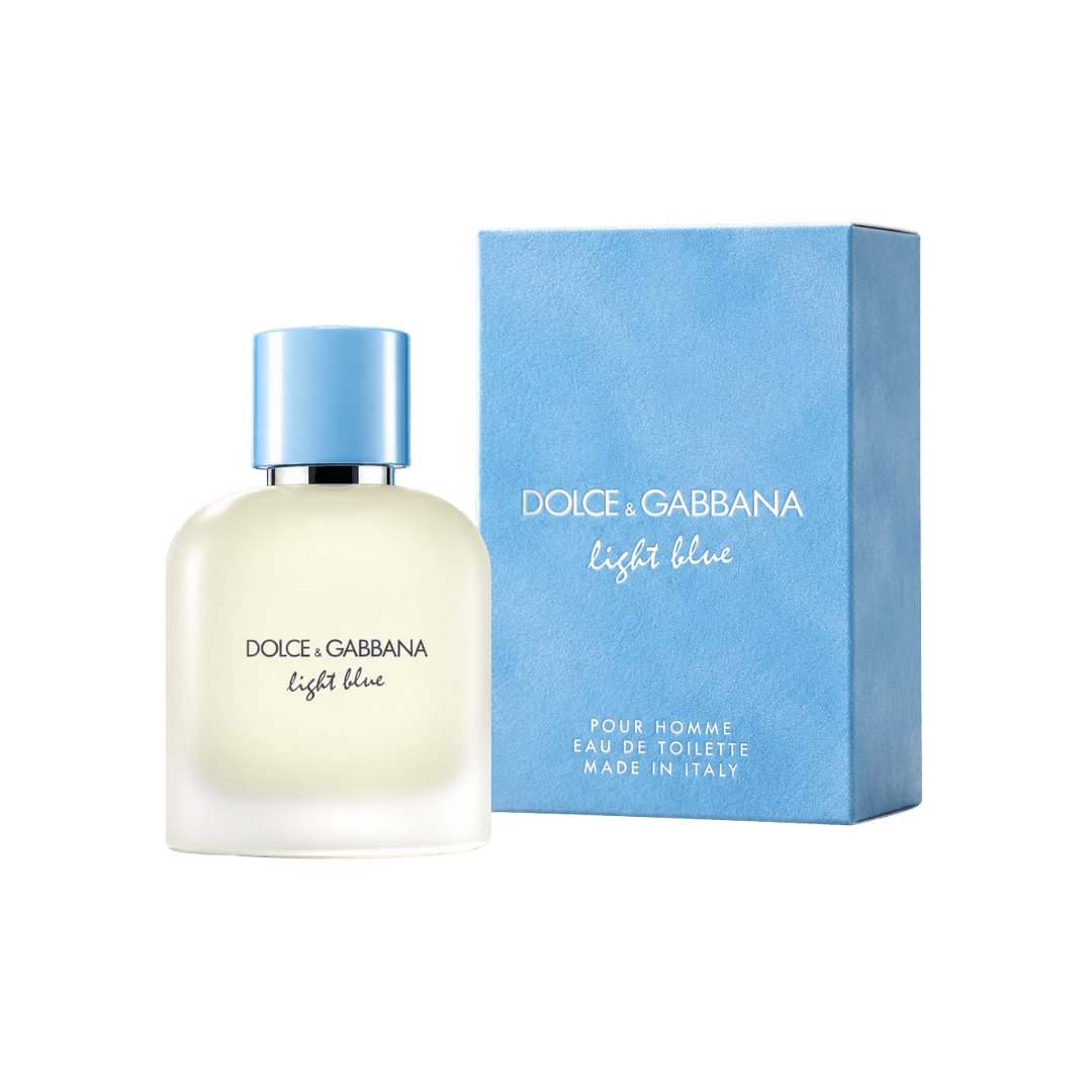Dolce & Gabbana Light Blue Pour Homme Eau de Toilette for Men 1.7 Ounce