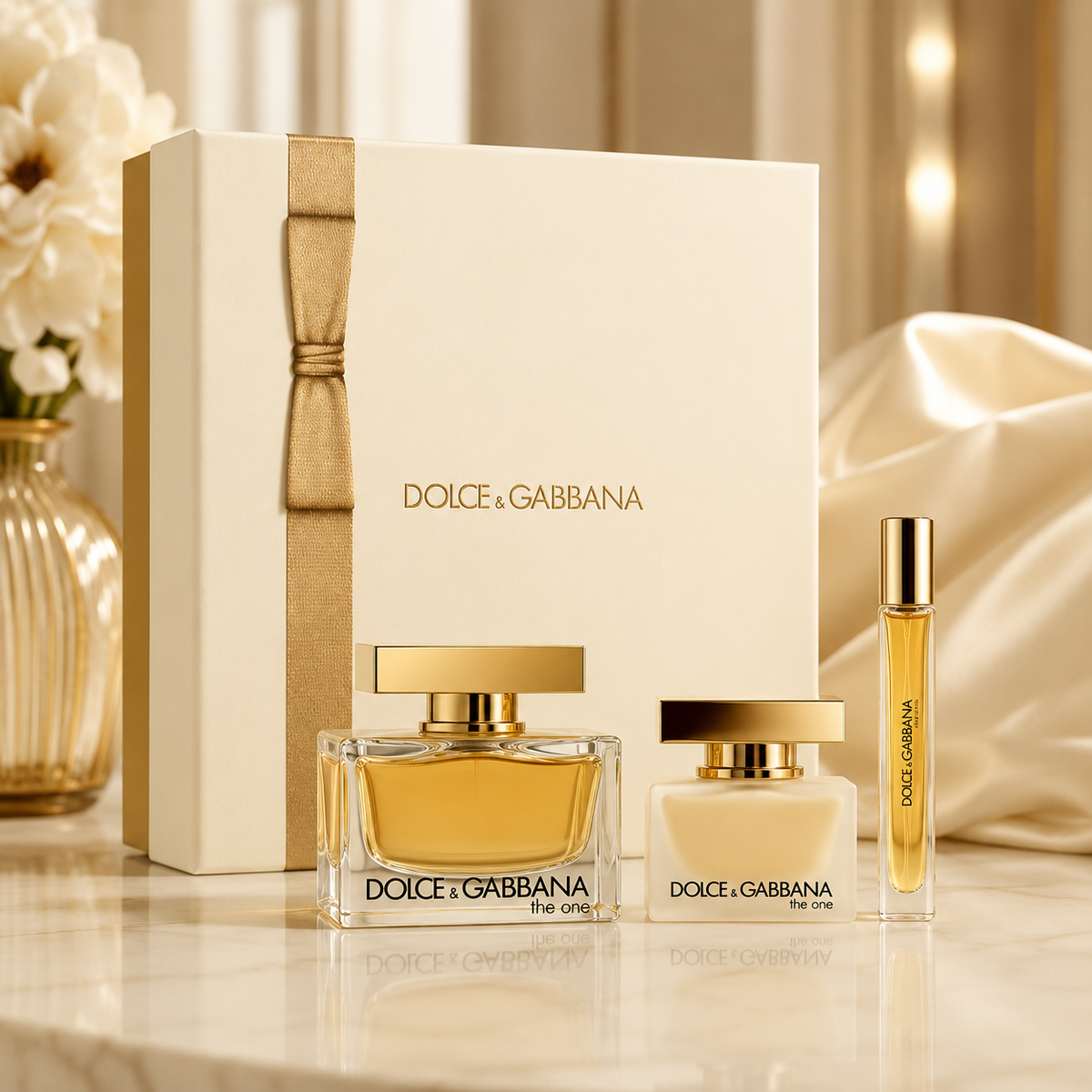 Dolce & Gabbana The One 3-Piece Gift Set for Women (with Hair Mist)